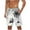 Gray, variant on ZCFZJW Men's Hawaiian Beach Shorts Big and Tall Regular Fit Casual Lightweight Drawstring Quick Dry Holiday Tropical Swim Trunks with Pockets Blue L