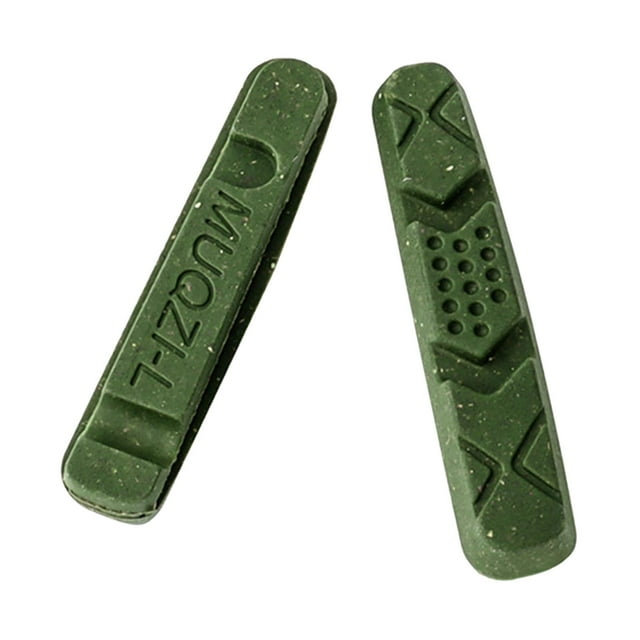 Pastillas de freno para bicicleta de montaña, frenos V-Brake delanteros y traseros, bicicletas, ciclistas, bicicletas BMX, ciclismo verde