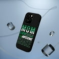 thumbnail image 5 of DistinctInk MagSafe Tough Case for Apple iPhone 13 Pro (6.1" Screen) - Mom of a Freaking Awesome Snake - Lightweight Grip, 5 of 6