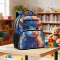 thumbnail image 4 of Aplkyhs Highlands Cow Backpack for Age 9-18 Sweet Plaid 13.5 Inch School Bag Large Capacity Breathable Bookbag for Girls Teens, 4 of 7