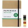 PAPERAGE Recycled Lined Journal, (Kraft Natural Brown), 160 Pages, 5.7” x 8”