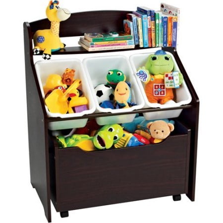 sauder pinwheel rolling toy box