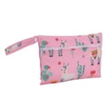 thumbnail image 3 of Preciosa bolsa de pañales portátil con estampado de animales de dibujos animados, para viaje, n.° 21, 3 of 14