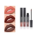 thumbnail image 1 of Ensemble de Rouges à Lèvres Liquides Mats Série Rouge Baie 3 Pcs Kit de Brillant à Lèvres Velouté Tenue Longue Tenue Ne Colle Pas au Verre et Ne Déteint Pas Ensemble de Maquillage pour Tous les sous-Tons de Peau (Ensemble 3 Couleurs 05), 1 of 6