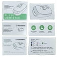 Rechargeable Fingertip Pulse Oximeter, Oxygen Meter, Accurate SpO2