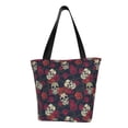 thumbnail image 1 of Disketp Roses Skulls for Women’s Casual Shoulder Tote Bag Cross-body Handbags for Shopping, Travel and Daily Use, 1 of 6