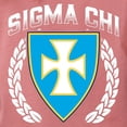 thumbnail image 3 of CafePress - Sigma Chi Flag Colored T Shirt - Womens Comfort Colors® Shirt, 3 of 4