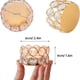 thumbnail image 3 of Golden Candlestick Crystal Candlestick Creatives Wrought Iron Candle Holders Candlelight Dinner Candle Cup, 3 of 9