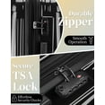 thumbnail image 4 of Carry  Suitcase, 20 Inch Carry  Luggage with Wheels, Hardside Large Suitcases with Wheels, TSA Lock, 4 of 7