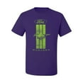 thumbnail image 2 of Green Striped Ford Mustang | Mens Cars and Trucks Graphic T-Shirt, Purple, 4XL, 2 of 3