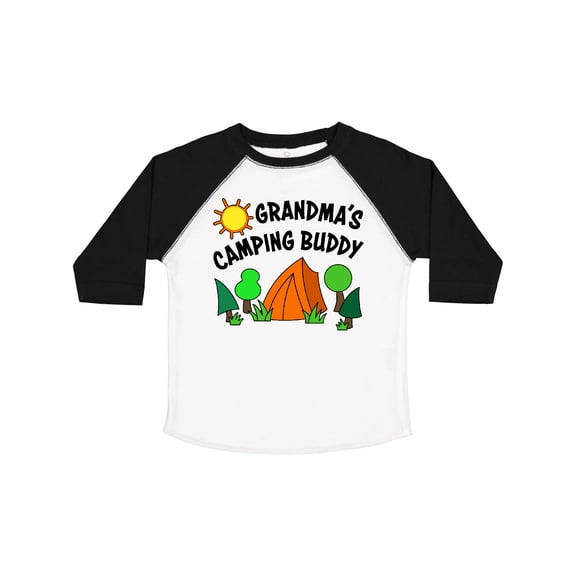 Inktastic Grandma's Camping Buddy Boys or Girls Toddler T-Shirt