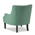 thumbnail image 6 of OakvillePark Vernonia Fabric Upholstered Accent Chair, Teal, 6 of 8