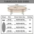 thumbnail image 4 of Fall Tablecloth for Round,Oval,Rectangle Tables,Waterproof Fall Harvest Table Cloths for Dining Room Table Cover - 60x120 Inch, 4 of 6