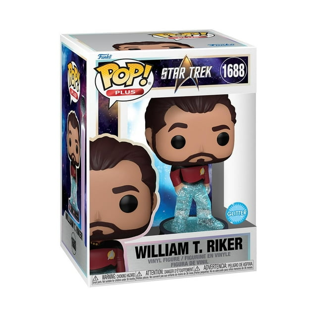 Figura de vinilo Funko Pop Plus Star Trek Transporter Riker