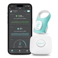 thumbnail image 1 of Monitor de bebé Sense-U Smart Sock Shoe (largo alcance) con indicador de sueño y notificaciones en el dispositivo, seguimiento de frecuencia cardíaca, oxígeno, movimiento desde cualquier lugar para ma, 1 of 5