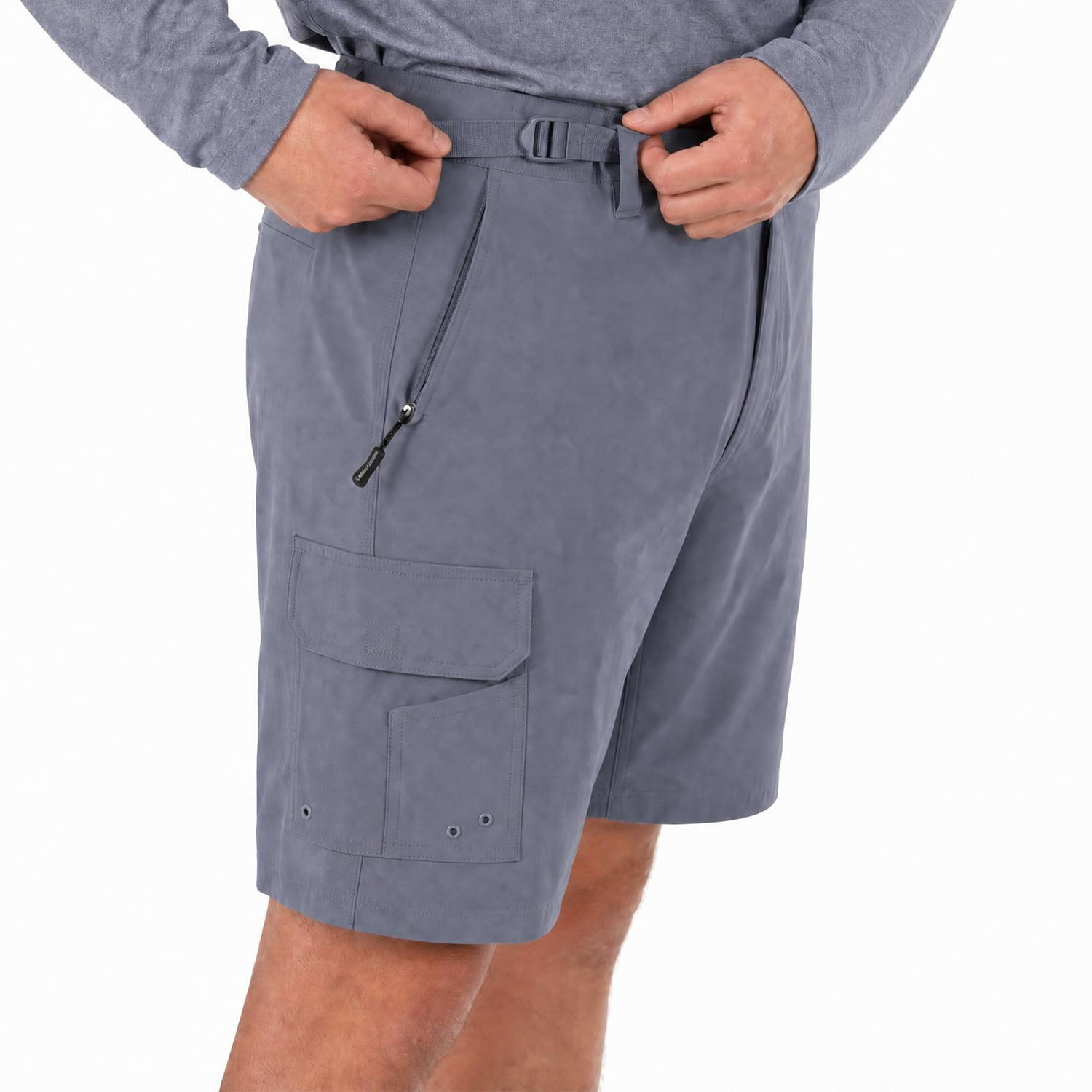 Men's Realtree Hybrid Fishing Shorts, Anchor Depth, XL