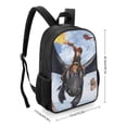 thumbnail image 2 of How To Train Your Toothless Dragon Children's Backpack School Bag Multipurpose Daypack Backpack Satchel Oxford Cloth Adjustable, 2 of 3