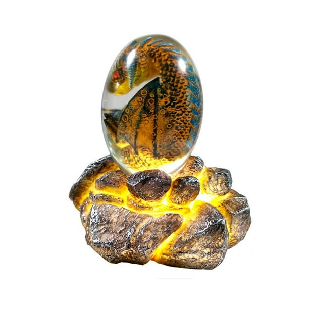 Huevos De Dragón Resina Brillante Lava Dinosaurios Huevo Adornos Para El Hogar Colecciones Y Regalos Para Amigos Cateissary HA042882-03