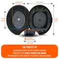 thumbnail image 3 of Almohadillas para auriculares WC Freeze Penrose Cooling Gel Hybrid Fabric, 3 of 6