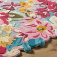 thumbnail image 5 of Avyay Rugs Handmade Wool Floral Area Rug – 9' x 12', Soft, Thick & Durable, Elegant Flower Garden Design for Living Room, Bedroom, Dining Room & Home Decor, 5 of 5