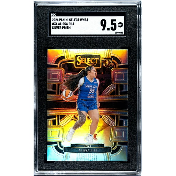 2024 Panini Select Wnba #34 Alissa Pili Silver Prizm SGC 9.5