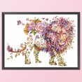thumbnail image 2 of Cuadros Decorativos Punto de cruz completo 11CT DIY León impreso bordado Kits Craft (50x38CM) DQrwqpou Nuevos Originales, 2 of 5