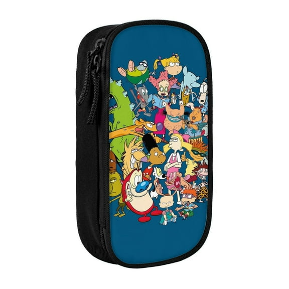 ‌hey Arnold Pencil Case, Large Capacity Pen Bag With Zipper Pencil Pouch Organizer For Office College Study