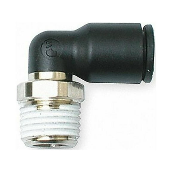 Legris Male Elbow,90 Deg,3/8,MNPT x Tube,PK10 3109 60 14