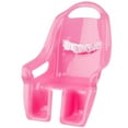 thumbnail image 3 of Doll Bike Seat for Girls Bicycle with DIY Unicorn Decals, Baby Doll Bicycle Carrier, Kids Bike American Doll Accessories, Pink, 3 of 5
