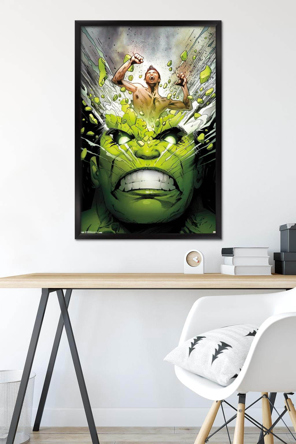 Marvel Comics - The Incredible Hulk - Cover #171 Wall Poster, 22.375" x 34", Framed