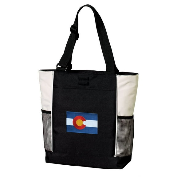 Deluxe Colorado Flag Tote Bag Best Colorado Totes