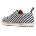 thumbnail image 4 of Love Moschino Blue/White Striped Lace Up Espadrilles-5 for Womens, 4 of 5
