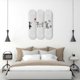 thumbnail image 2 of Skateboard Wall Mount 2-Pack - Floating Effect Display, Durable Hanger Storage for Home & Garage Organization, 2 of 5