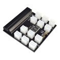 thumbnail image 2 of Adaptador de fuente de alimentación 12V 64Pin a 12x 6Pin licencia de adaptación para W 750W PSU GPU DPS-1200FB a Yotijar Adaptador de servidor de energía, 2 of 8