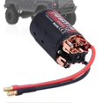 thumbnail image 4 of Moteur brossé 550 noir et rouge en métal et plastique, accessoires pour voiture RC à 5 emplacements, pour voiture sur chenilles RC 1/10 (12T), 4 of 4