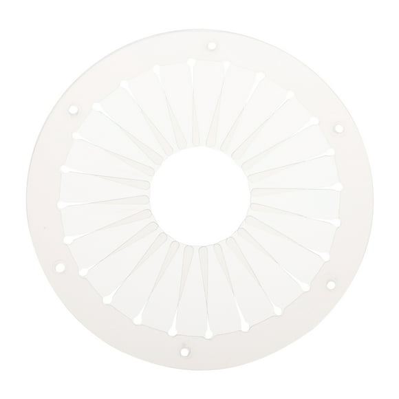 Miangastore Support à Rubans Blanc 1 Pcs 4,7 X 4,7 Po
