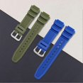 thumbnail image 4 of Watch Band Soft Waterproof Rubber 18mm Men Watch Replacement Bracelet Strap Compatible for Casio AE-1000W/AQ-S810W/SGW-300H/W-S200H, 4 of 5