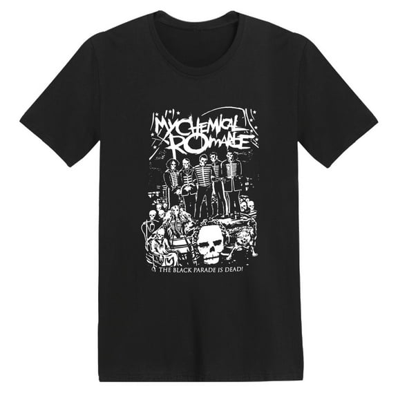 FOSSKOS  Unisex My Chemical Romance Graphic T-Shirt Cool  Casual Style Comfort cotton Clothing