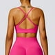 thumbnail image 3 of Sujetador deportivo con tirantes cruzados para mujer, Top deportivo sin costuras con realce, Top corto de gimnasia para Yoga, sujetador deportivo para Fitness, sujetadores transpirables, 3 of 5
