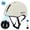 White, variant on Semfri Adult Bike Helmet Skateboard Road Cycling Helmet Suitable Multi-Sport Scooter Skating Bicycle Medium Size for Men Women Black