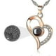 thumbnail image 1 of 925 Sterling Silver I Love You Necklace 100 Languages Love Necklace, 1 of 5