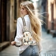 thumbnail image 5 of FORMRS Womens Crossbody Sling Bag Travel Daypack Shoulder Chest Backpack, Cats Reading Pattern, 5 of 7