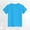 Sky Blue, variant on WERYOUNG Solid Color Child Fashion Loose T-Shirt Short Sleeve Tee Tops, 12-18 Months