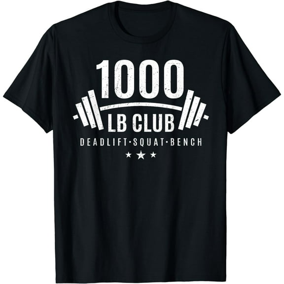 1000 lb Club Shirt - Weightlifting Gift for Bodybuilders T-Shirt
