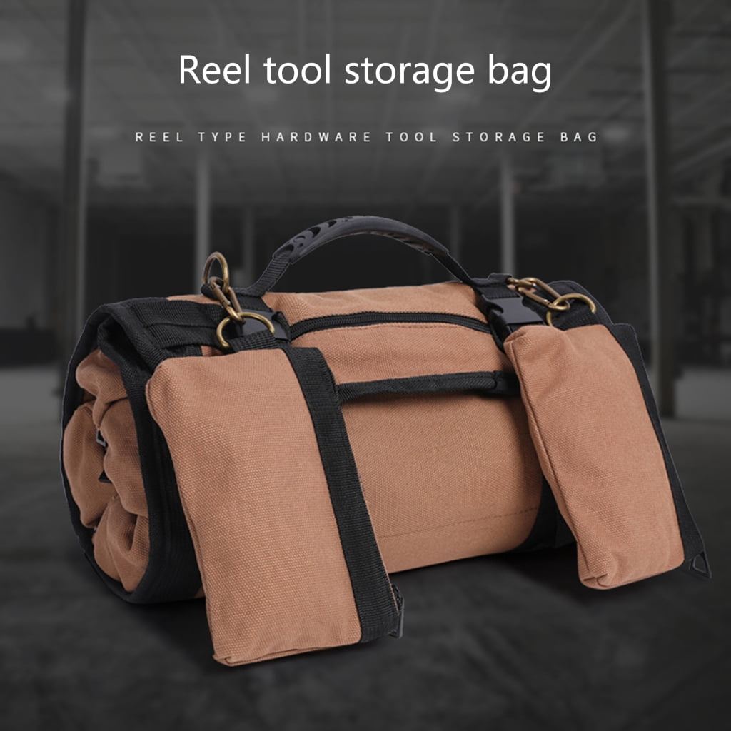 JZROCKER Professional Hardware Tool Pouches Lightweight and Compactly Roll Tool Bag for Outdoor Activities Travel Convenience
