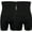 Black 2 Pack, variant on LALAMELON Mens High Waist Shapewear Tummy Control Underwear Compression Shorts Slimming Leg Boxer Briefs