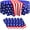 Star, variant on Tablecloth Plastic American Flag Tablecloths Disposable 4th of July Table Cover for Veterans Memorial Independence Day Patriotic Party Decorations Supplies