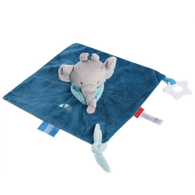 Bebé bebé calmar apaciguar toalla suave felpa reconfortante juguete toalla (elefante)