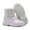 Gray, variant on Winter Thermal Boots For Girls Slip Reflective Insulated Long Shaft Cold Weather Footwear With Enhanced Warmth Girls Ankle Boots 5-5.5 Years
