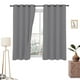 thumbnail image 1 of Cortinas Blackout 275cm Ancho X 160cm Alto - En 2 Páneles (Gris Oscuro), 1 of 1